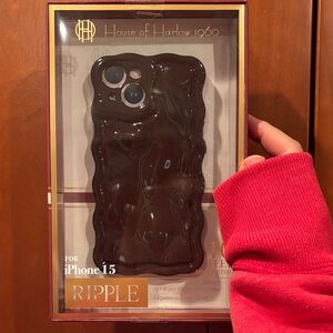 ARTIKL House of Harlow 1960 iPhone 15 Case DARK RED